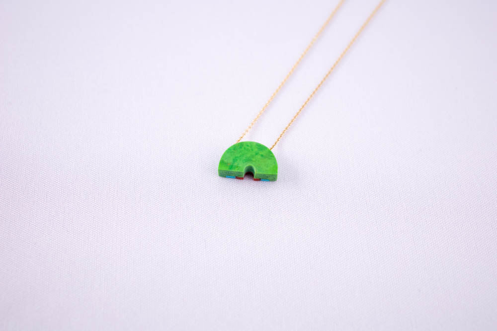 ALIITA　ARCOIRIS ターコイズネックレス