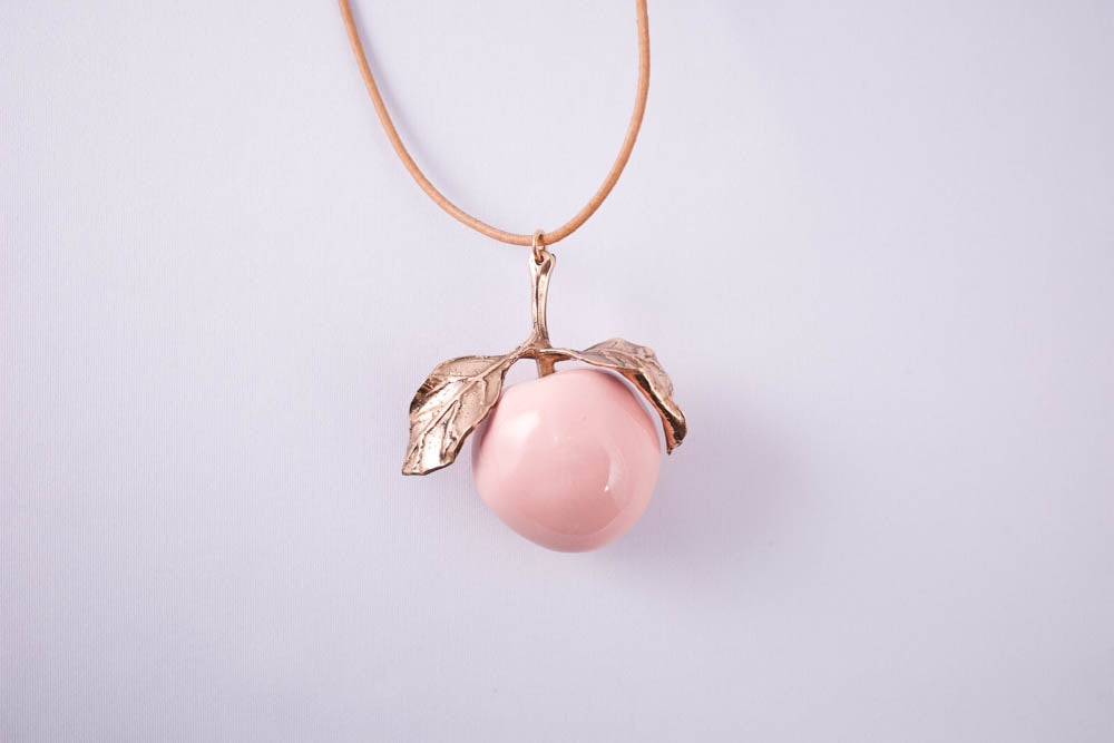 RENARD BIJOUX　ネックレス　APPLE PINK