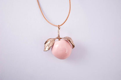RENARD BIJOUX　ネックレス　APPLE PINK