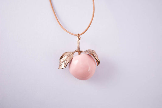 RENARD BIJOUX　ネックレス　APPLE PINK
