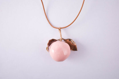 RENARD BIJOUX　ネックレス　APPLE PINK