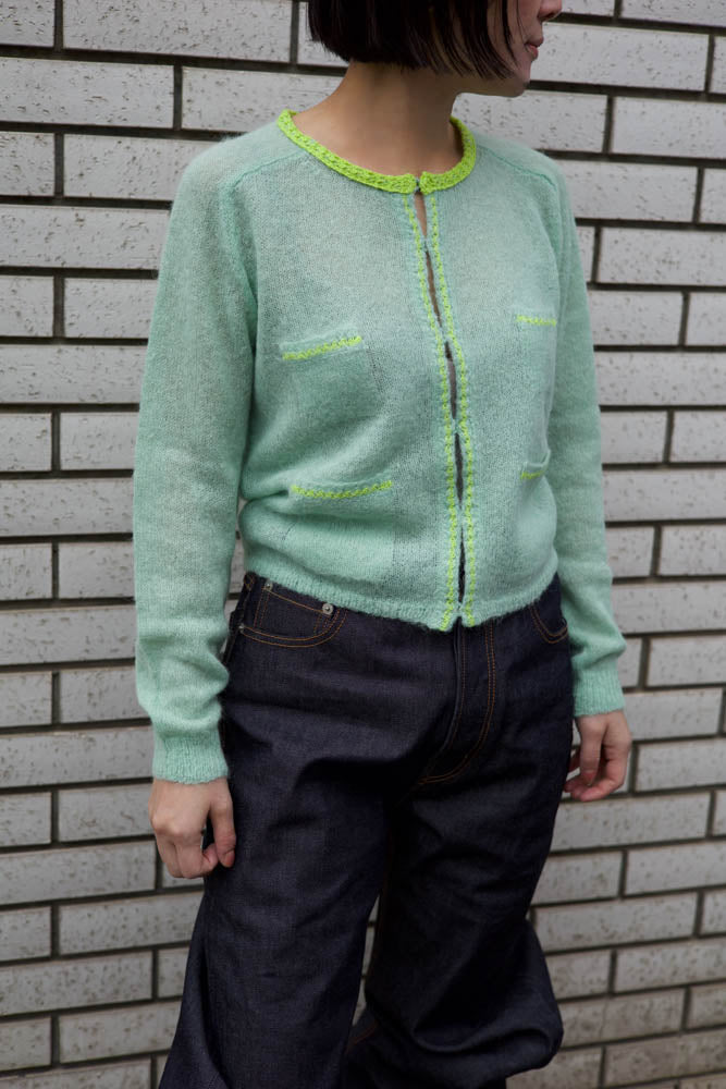 forte_forte　アルパカカーディガン