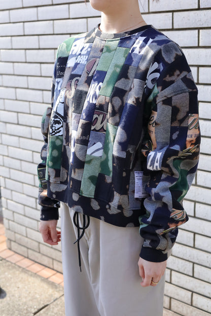 BUZIGAHILL　ブリーチ　パズル　スウェットシャツ