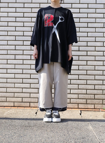 BUZIGAHILL フォーパネルフレンチシームTシャツ