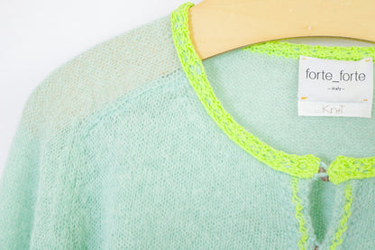 forte_forte　アルパカカーディガン