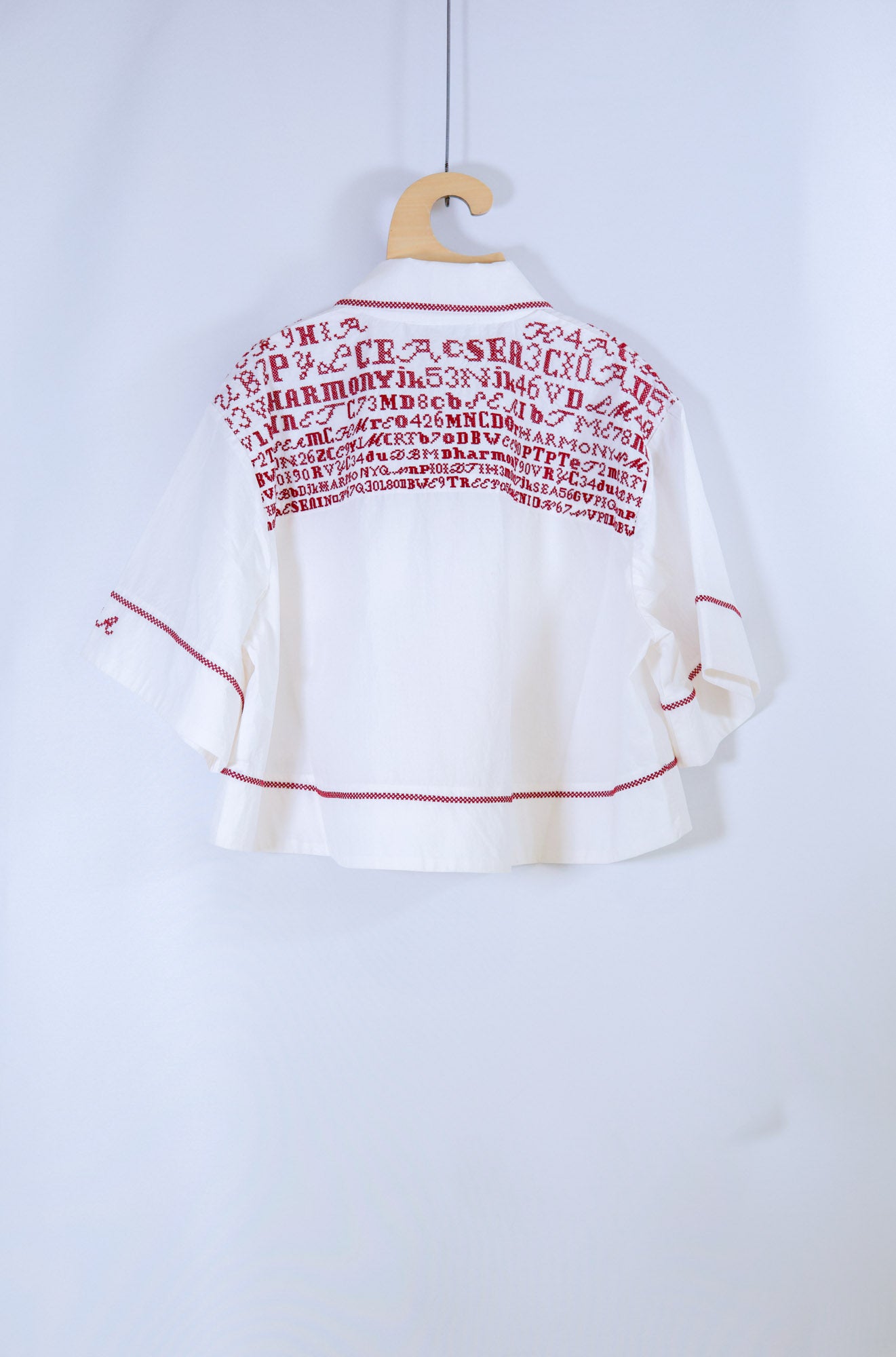 Sea,NewYork エンブロイダリーシャツ