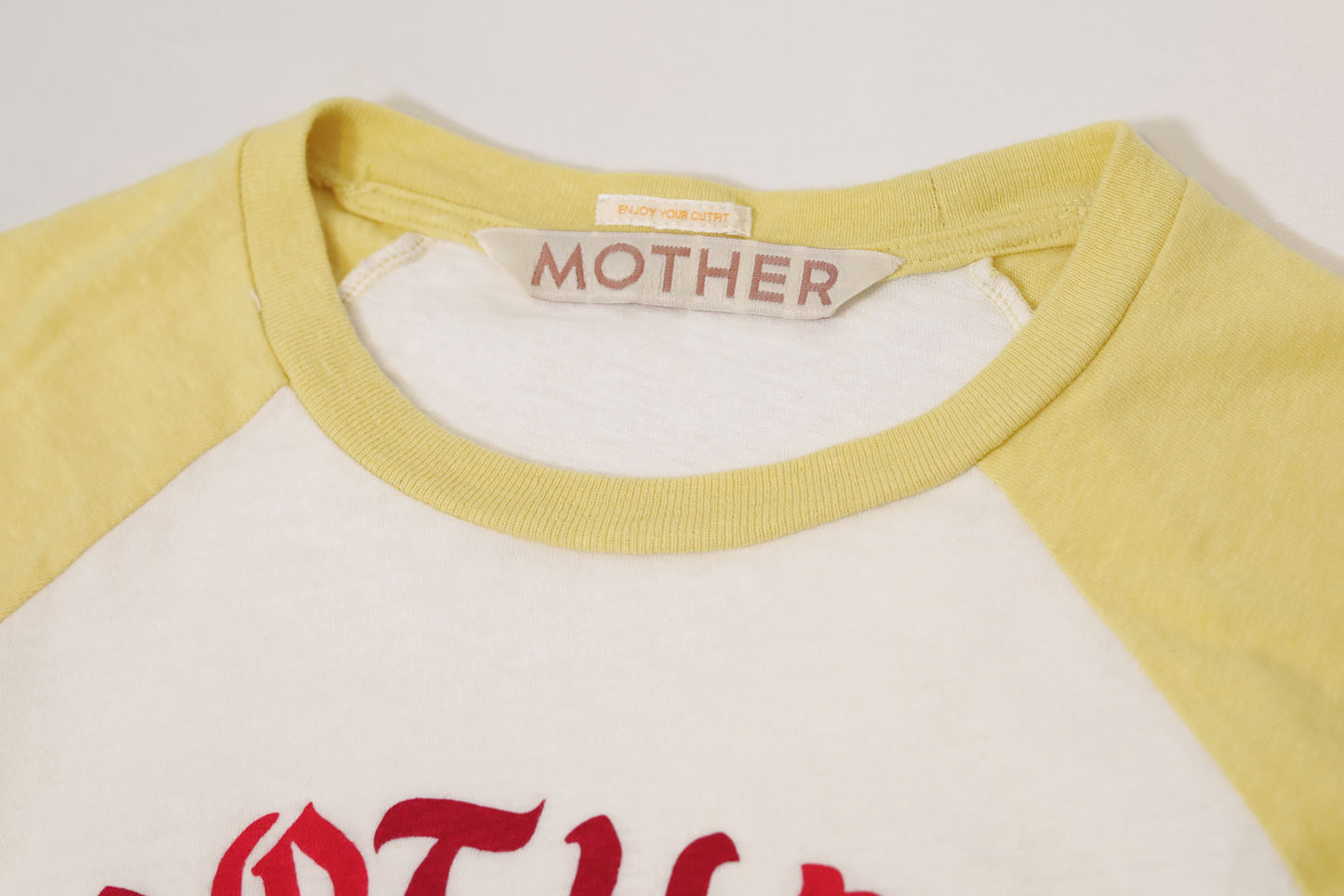MOTHER　ラグランスリーブTシャツ