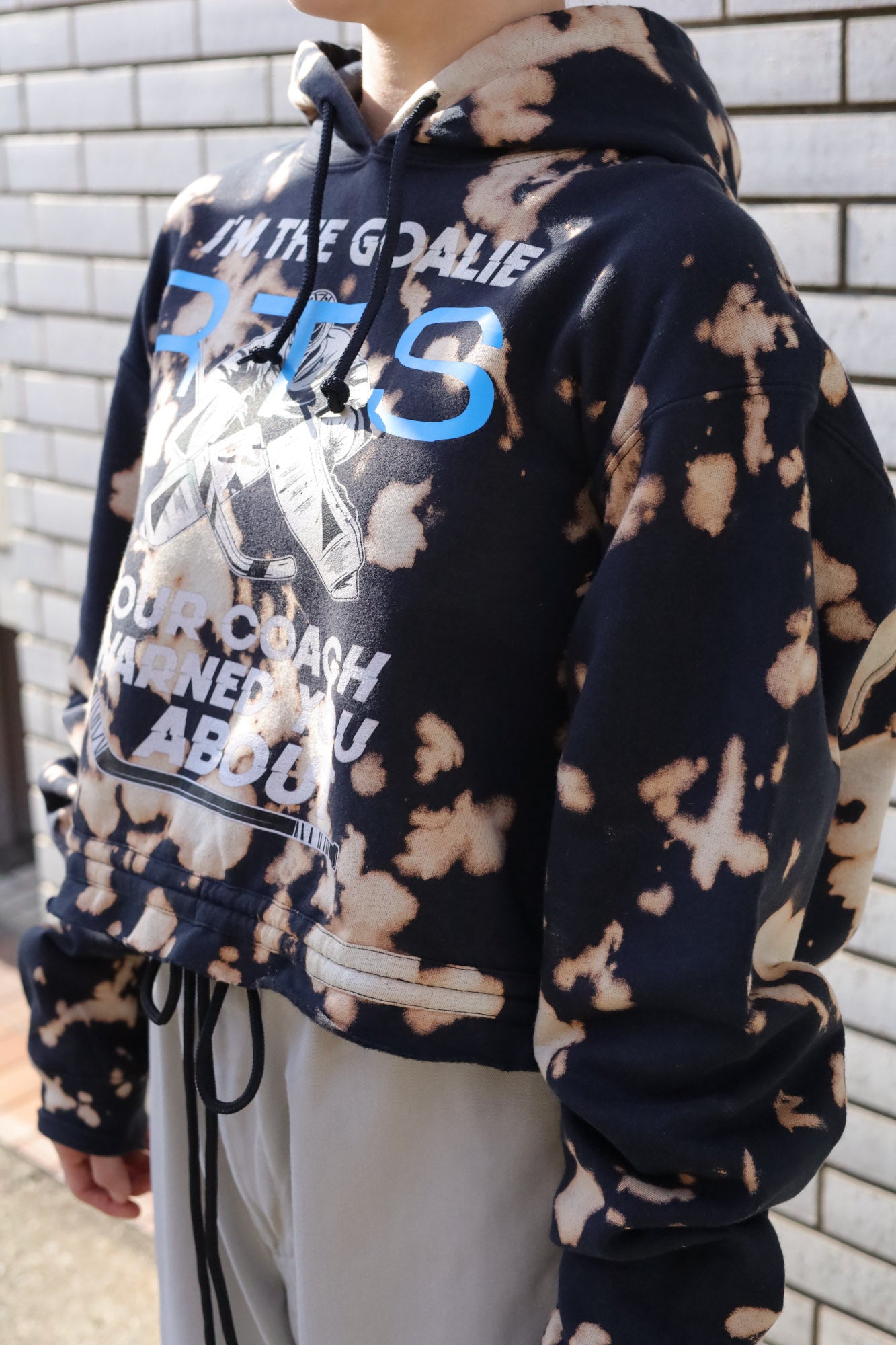 BUZIGAHILL  クロップドRTSフーディ