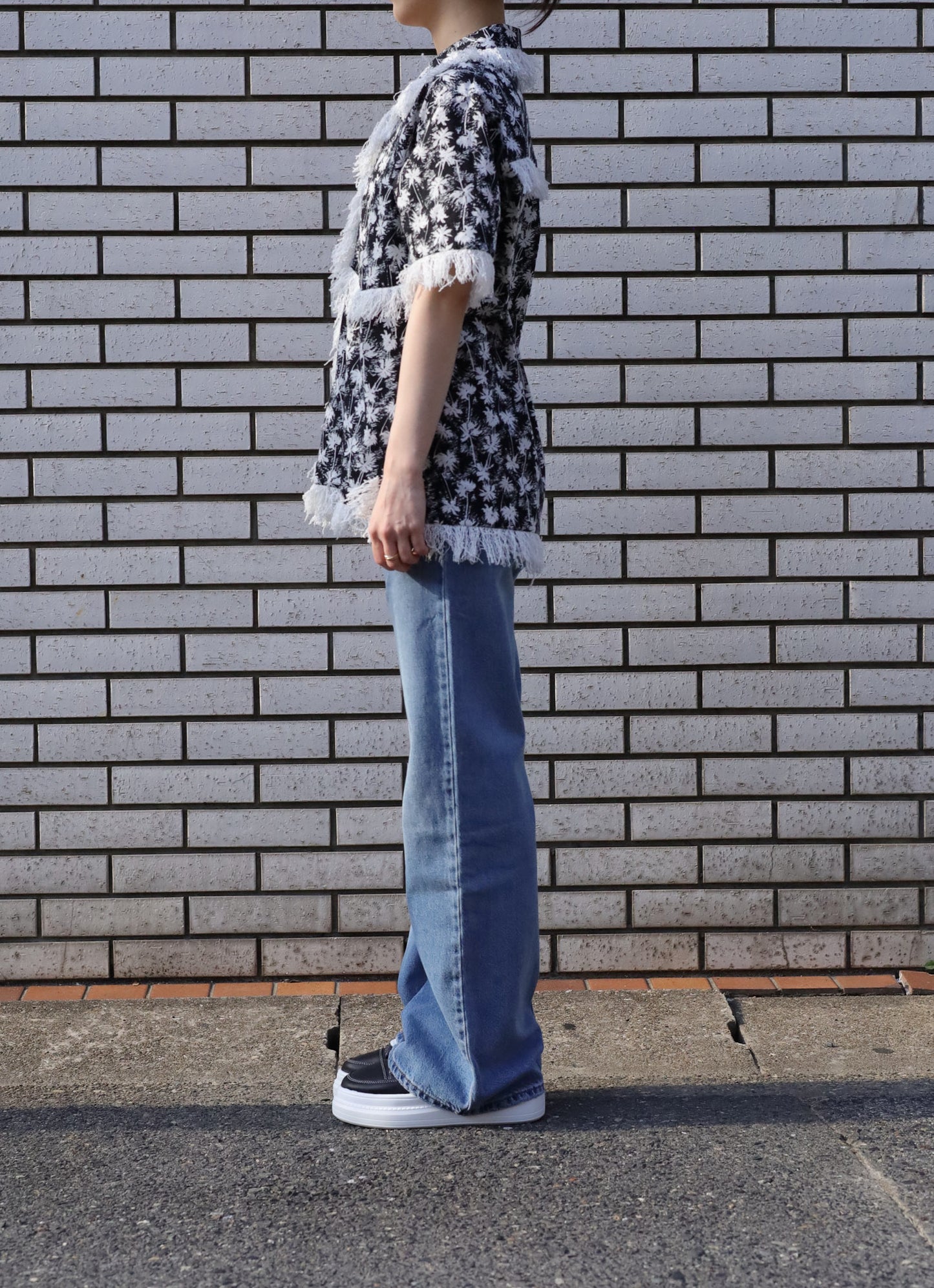 KAMU　プリントシャツ